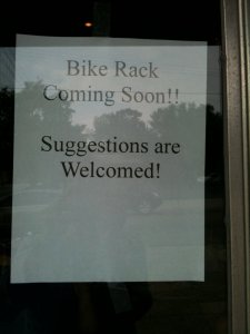 Future bike friendly business!